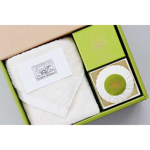 フェイスタオル＆ORGANIC SOAPセット