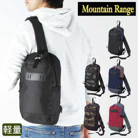 Mountain Range マウンテンレンジ ボディーバッグ
