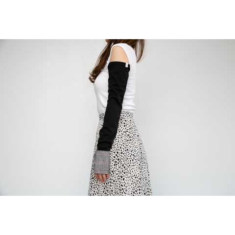 sunny cloth check cuff