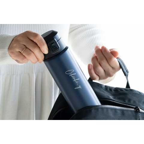 名入れ ワンタッチ サーモステンレスボトル500ml
