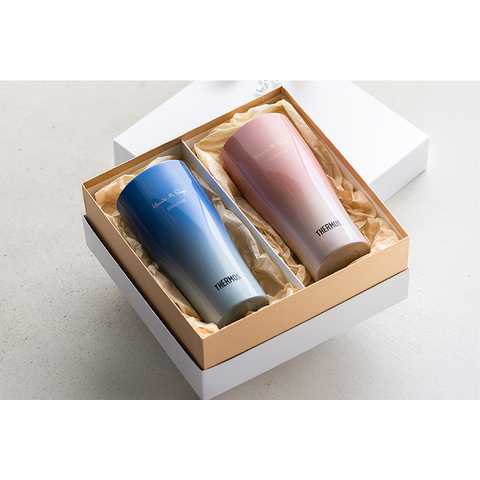 名入れ THERMOS サーモス ペアタンブラー 420ml [食洗器対応]