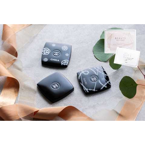 【リーガルチェックにより】【女性のご褒美ギフトセット】CHANEL シャネル コンパクトミラー & Annyビューティーチケット