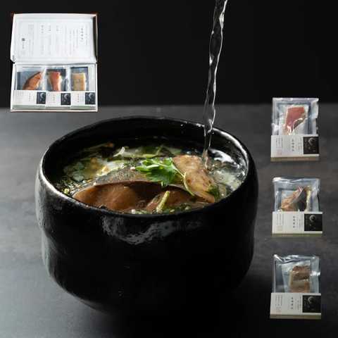 宇治和束園 お茶漬け旨味重ね3食セット