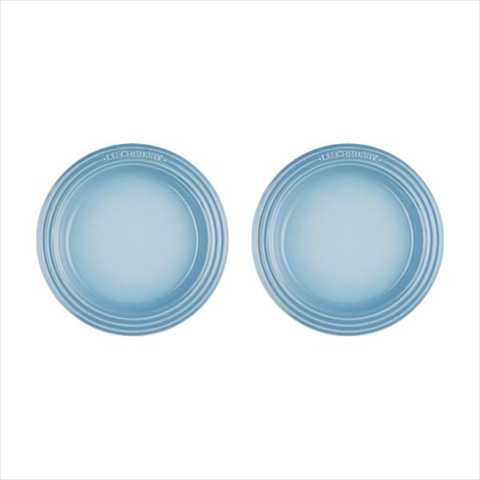 ル･クルーゼ レジェ・プレート18cm （2枚入） コースターブルー  6938618420