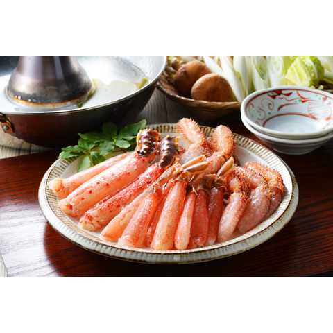 北海道 「札幌バルナバフーズ」 かにしゃぶ3種食べ比べ