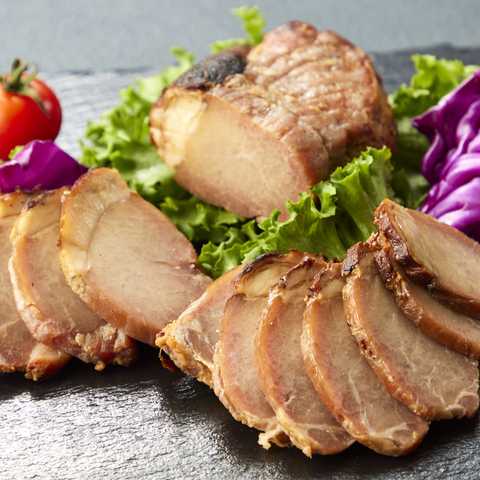 マイスター山野井　炭焼きみそ漬け焼豚とハムセット