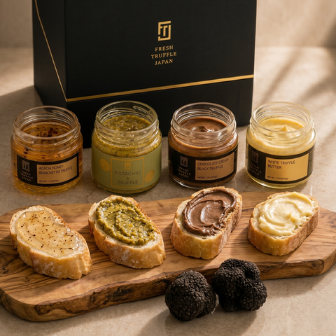 白トリュフバター＆スプレッド4点セット BUTTER & SWEETS