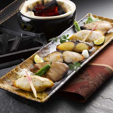 静岡県焼津 漬魚三彩 計10切