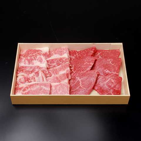 東京・人形町 「日山」 国産牛赤身・カルビ焼肉 200g×2