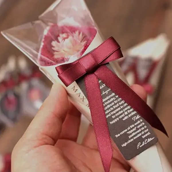 FLOWERパールエディション／ハンドタオル | ラッピング画像