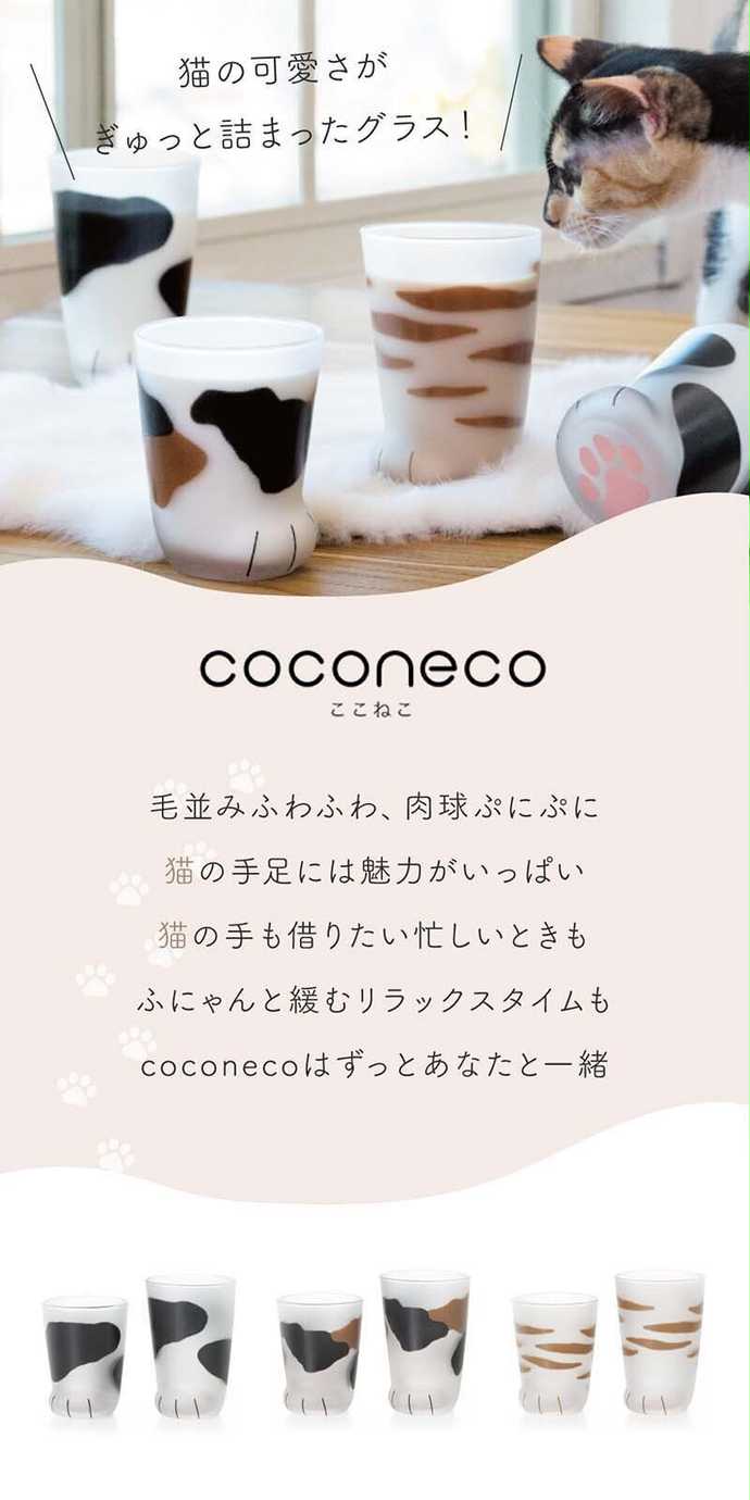 Annyセレクト アデリア coconeco 親子セットグラス（全3種）の