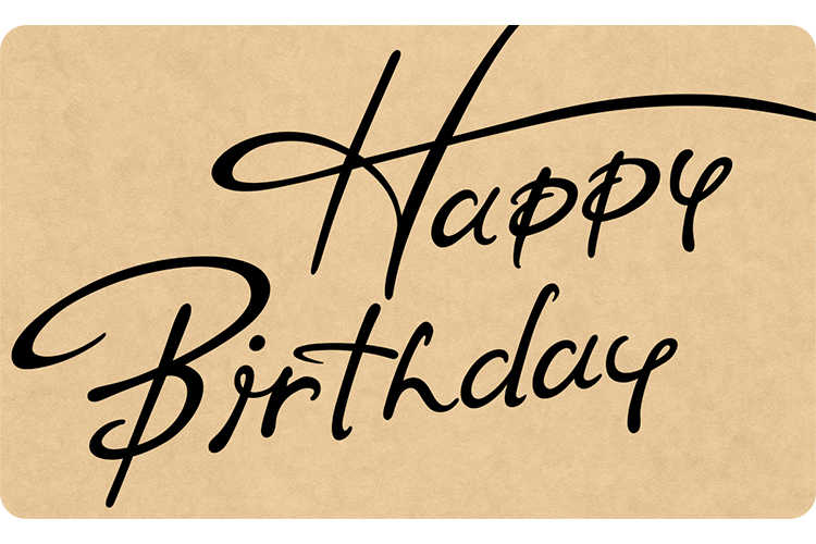 Happy Birthday | オプション
