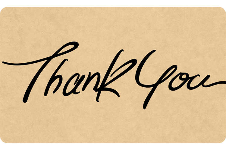Thank You | オプション