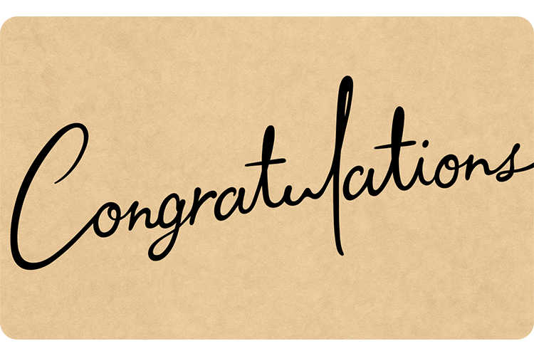 Congratulations | オプション