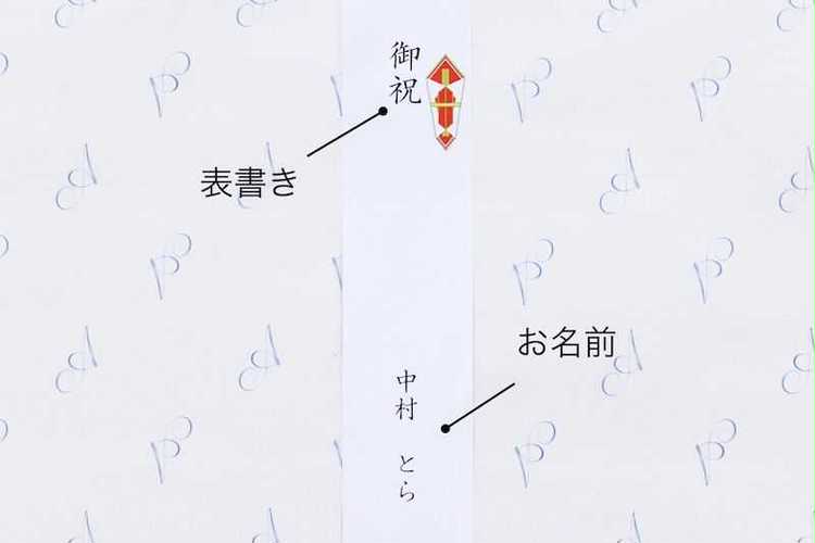 短冊熨斗 | オプション