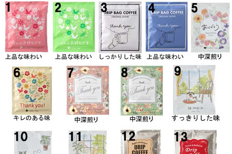 コーヒーの種類(一つ目) | オプション