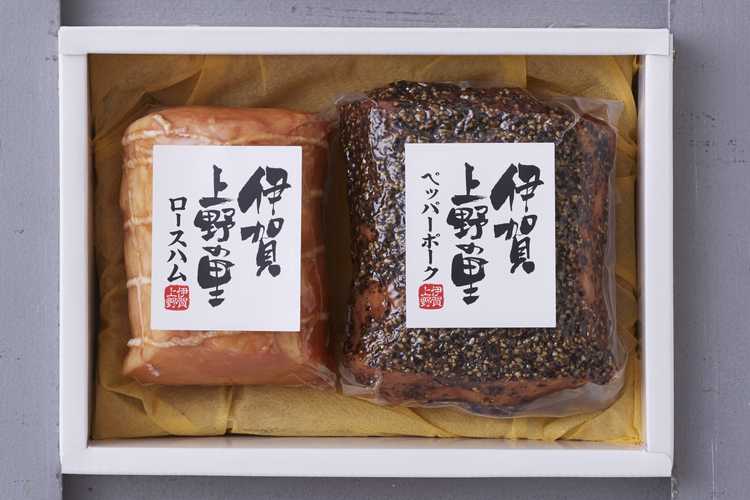 ハム入りのセットギフト