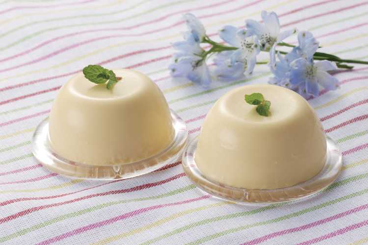 優しい味わいのミルクプリン