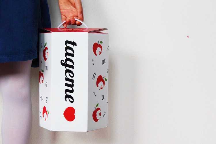 ハート型りんごジュース | ラッピング