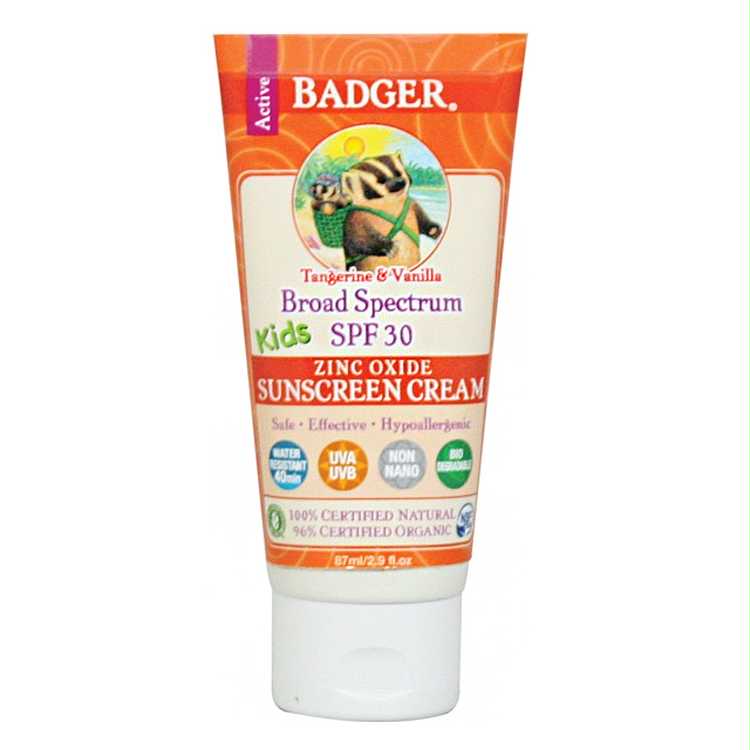 ハイクオリティ BADGER バジャー 日焼け止め SPF40 savingssafari.com