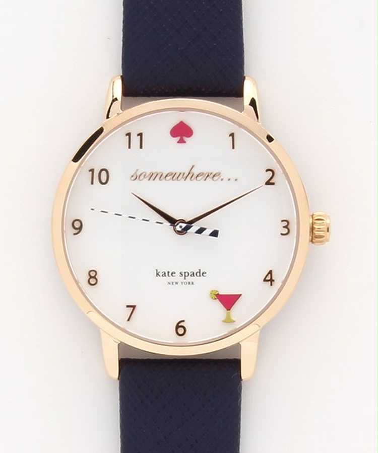 ケイトスペード カクテル アイボリー 腕時計